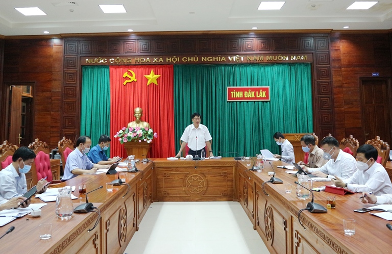 Họp Tổ công tác của Chủ tịch UBND tỉnh